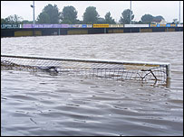 pic- Matty Clift: Meadow Park floods