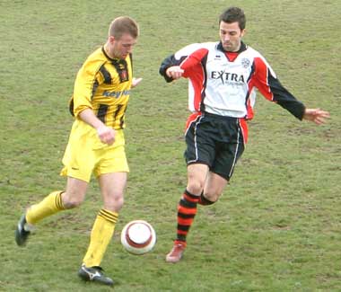 Thommo on the run at Keys Park