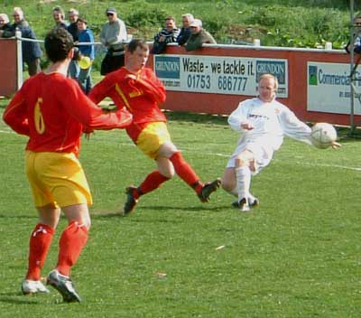 Adie Harris thwarted at Banbury.