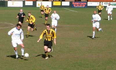 Bevan harries the Bedford defence