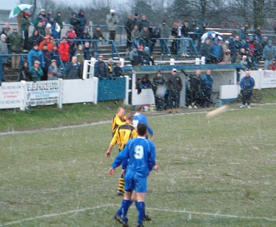 Adie in the brummie blizzard