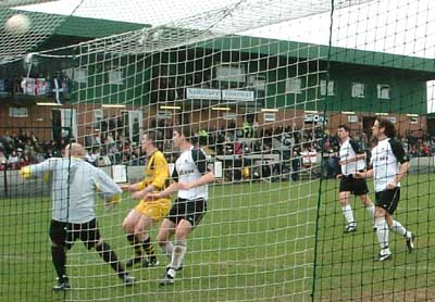 Big Keeper heads for air.