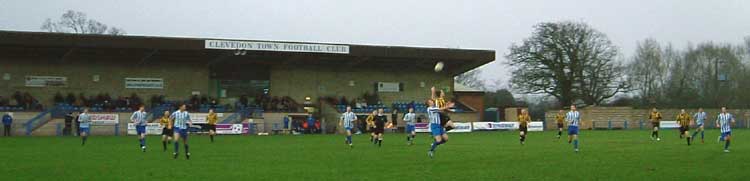 In the rain City v Clevedon