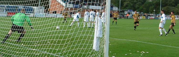 Eastleighs keeper looms large.