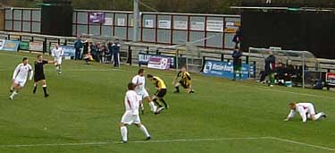 Whitts on ball v Uxbridge